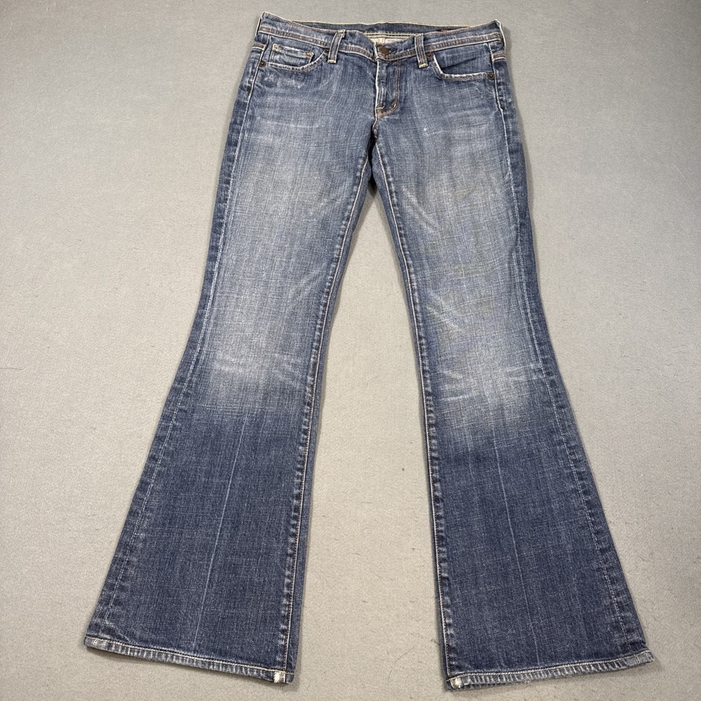 Citizens of Humanity Jeans Womens 27 Blue FLARE Cut Stretch Casual Western